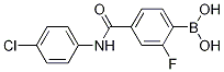 4-(4-ChlorophenylcarbaMoyl)-2-fluorobenzeneboronic acid, 97% CAS#: