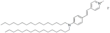 4-(4-(DIHEXADECYLAMINO)STYRYL)-N-METHYLPYRIDINIUM IODIDE CAS#: 114041-00-8