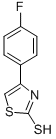 4-(4-FLUOROPHENYL)-1,3-THIAZOLE-2-THIOL CAS#: 42365-73-1