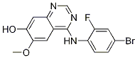 4-(4-bromo-2-fluorophenylamino)-6-methoxyquinazolin-7-ol CAS#: 196603-96-0