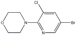 4-(5-Bromo-3-chloropyridin-2-yl)morpholine CAS#: 1199773-09-5
