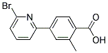 4-(6-Bromo-pyridin-2-yl)-2-methyl-benzoicacid CAS#: 1020718-62-0