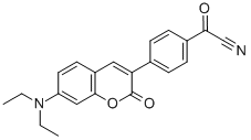 4-(7-DIETHYLAMINOCOUMARIN-3-YL)BENZOYL CYANIDE CAS#: 203256-20-6