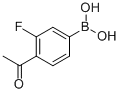 4-ACETYL-3-FLUOROPHENYLBORONIC ACID CAS#: 481725-35-3