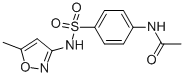4-ACETYLAMINO-N-(5-METHYL-3-ISOXAZOLYL)BENZENESULFONAMIDE CAS#: 21312-10-7