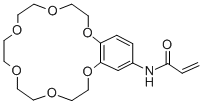 4-ACRYLAMIDOBENZO-18-CROWN-6, 98 CAS#: 68865-32-7