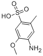 4-Amino-5-methoxy-2-methylbenzensulfonic acid CAS#: 6471-78-9