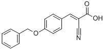4-BENZYLOXY-ALPHA-CYANOCINNAMIC ACID CAS#: 162882-36-2