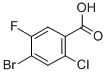 4-BROMO-2-CHLORO-5-FLUOROBENZOIC ACID CAS#: 177480-81-8