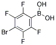 4-BROMO-2,3,5,6-TETRAFLUOROPHENYLBORONIC ACID CAS#: 1016231-40-5