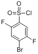 4-BROMO-2,5-DIFLUOROBENZENESULFONYL CHLORIDE CAS#: 207974-14-9
