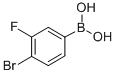 4-BROMO-3-FLUOROBENZENEBORONIC ACID CAS#: 374790-97-3