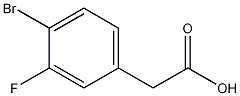 4-BROMO-3-FLUOROPHENYLACETIC ACID CAS#: 942282-40-8