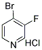 4-BROMO-3-FLUOROPYRIDINE HCL CAS#: