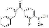 4-[Benzyl(ethyl)carbaMoyl]-2-fluorobenzeneboronic acid, 97% CAS#: