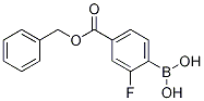 4-Benzyloxycarbonyl-2-fluorobenzeneboronic acid, 97% CAS#: