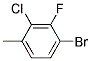 4-Bromo-2-chloro-3-fluorotoluene CAS#: 909122-21-0