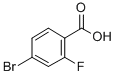 4-Bromo-2-fluorobenzoic acid CAS#: 112704-79-7