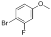 4-Bromo-3-fluoroanisole CAS#: 408-50-4