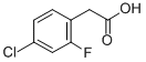 4-CHLORO-2-FLUOROPHENYLACETIC ACID CAS#: 194240-75-0
