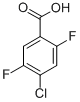 4-CHLORO-2,5-DIFLUOROBENZOIC ACID CAS#: 132794-07-1