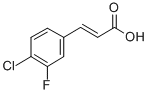 4-CHLORO-3-FLUOROCINNAMIC ACID CAS#: 202982-66-9