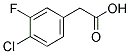 4-CHLORO-3-FLUOROPHENYLACETIC ACID CAS#: 883500-51-4