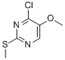 4-CHLORO-5-METHOXY-2-(METHYLSULFANYL)PYRIMIDINE CAS#: 87026-45-7
