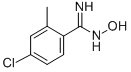 4-CHLORO-N-HYDROXY-2-METHYL-BENZAMIDINE CAS#: 721450-66-4
