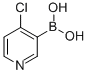 4-CHLORO3-PYRIDYLBORONIC ACID CAS#: 452972-10-0