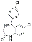 4'-CHLORODIAZEPAM, DESMETHYL- CAS#: