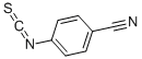 4-CYANOPHENYL ISOTHIOCYANATE CAS#: 2719-32-6