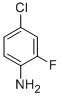4-Chloro-2-fluoroaniline CAS#: 57946-56-2