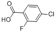 4-Chloro-2-fluorobenzoic acid CAS#: 446-30-0