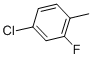 4-Chloro-2-fluorotoluene CAS#: 452-75-5