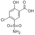 4-Chloro-2-hydroxy-5-sulfamoylbenzoic acid CAS#: 14556-98-0