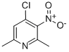 4-Chloro-2,6-dimethyl-3-nitropyridine CAS#: 15513-48-1