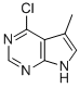 4-Chloro-5-methyl-7H-pyrrolo[2,3-d]pyrimidine CAS#: 1618-36-6