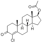 4-Chlorotestosterone acetate CAS#: 855-19-6