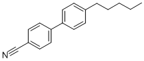 4-Cyano-4'-pentylbiphenyl CAS#: 40817-08-1