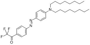 4-(DIOCTYLAMINO)-4'-(TRIFLUOROACETYL) AZ CAS#: 193154-07-3