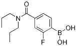 4-Di-n-propylcarbaMoyl-2-fluorobenzeneboronic acid, 97% CAS#: