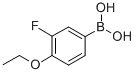 4-ETHOXY-3-FLUOROPHENYLBORONIC ACID CAS#: 279263-10-4