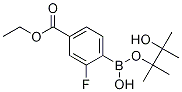 4-Ethoxycarbonyl-2-fluorobenzeneboronic acid pinacol ester, 97% CAS#: