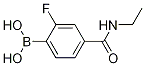 4-EthylcarbaMoyl-2-fluorobenzeneboronic acid, 97% CAS#:
