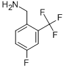 4-FLUORO-2-(TRIFLUOROMETHYL)BENZYLAMINE CAS#: 202522-22-3