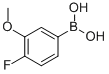 4-FLUORO-3-METHOXYPHENYLBORONIC ACID CAS#: 854778-31-7