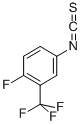 4-FLUORO-3-TRIFLUOROMETHYLPHENYL ISOTHI& CAS#: 302912-43-2