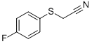 (4-FLUOROPHENYLTHIO)ACETONITRILE CAS#: 18527-21-4