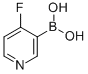 4-FLUOROPYRIDINE-3-BORONIC ACID CAS#: 860626-80-8